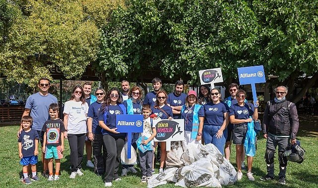 Allianz Türkiye Gönüllüleriyle Dünya Temizlik Günü’nde Şirket Misyonunu Yansıtan Toplumsal Katılım