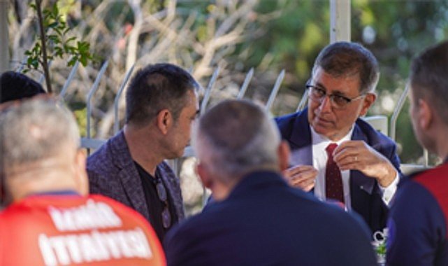 Başkan Tugay, İtfaiye Haftası Etkinliğinde Personelle Buluştu: Kurumsal Birlik ve Güven Vurgusu