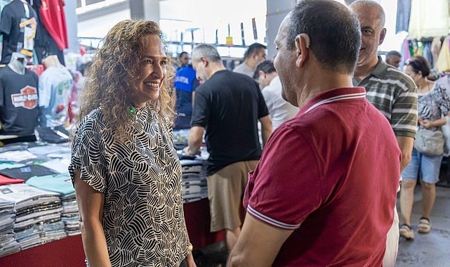 Başkan Ünsal’dan pazar yeri ziyareti