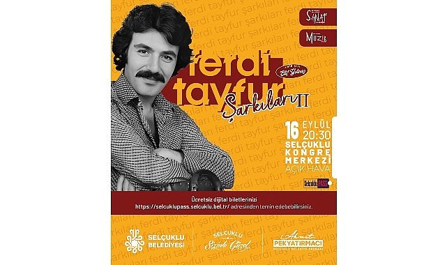 Ferdi Tayfur Şarkıları Bu Kez Açık Havada Dinleyicilerle Buluşacak