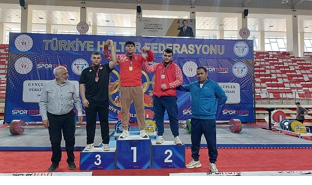 Kahramankazan Belediyespor Halter Takımı, Türkiye Şampiyonası’nda 4. oldu
