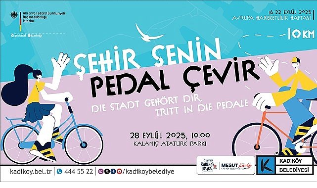 Şehrin Ritmini Pedala Bırak: Kadıköy’de Şehir Senin, Pedal Çevir