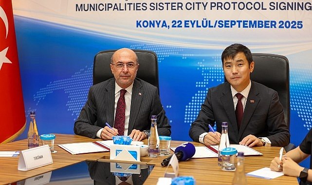 Selçuklu Belediyesi ile Moğolistan’daki Nalaikh Belediyesi Arasında Yeni Bir Kardeş Belediye Protokolü İmzalandı