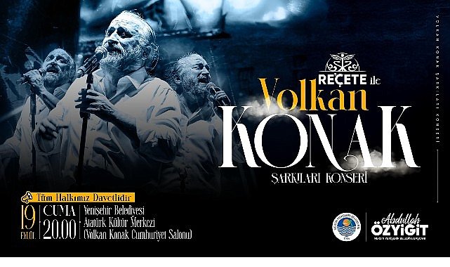 Yenişehir’de Volkan Konak anısına konser düzenlenecek