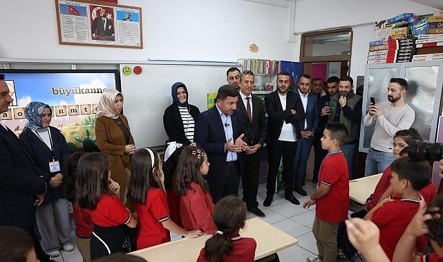 Başkan Arı’dan Sınıf Başkanı Eymen Ekinci’ye Ziyaret