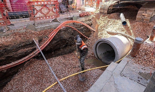 İZSU’dan Alsancak’a 250 milyon liralık altyapı yatırımı