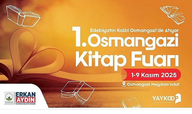 Osmangazi Kitap Fuarı Kapılarını Açıyor