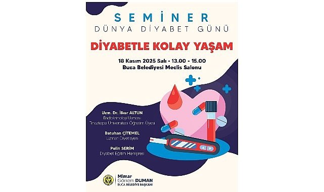 Buca Belediyesi’nden diyabet semineri