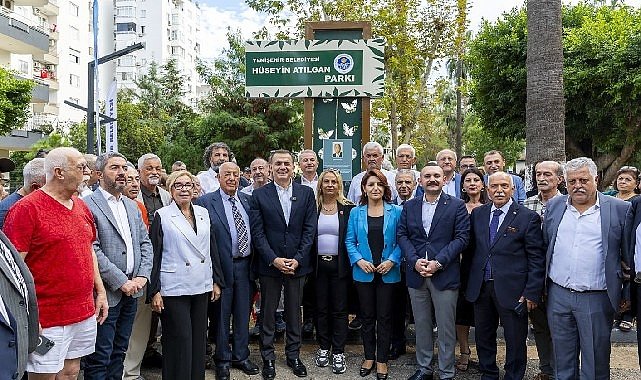 Hüseyin Atılgan’ın ismi Yenişehir’de parka verildi