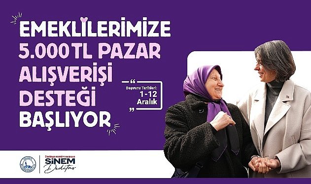 Üsküdar Belediyesi’nin “Emeklilere Pazar Alışverişi Desteği” Yeniden Başlıyor