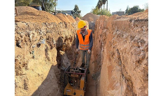 ASAT’tan Akdeniz Sanayi Sitesi bölgesine yeni kanalizasyon yatırımı