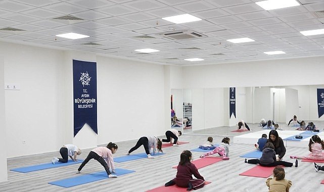 Aydın Büyükşehir Belediyesi’nin Jimnastik Eğitimleri Devam Ediyor