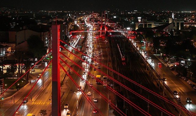 Büyükşehir’in projeleri ışıltılı bir manzara sunuyor