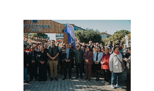 Didim’de Anısı Yaşatılan Bir İsim: Ferdi Zeyrek Parkı Açıldı