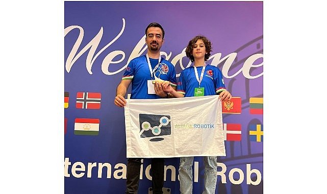 Fibonacci Robot Olimpiyatlarında Aliağa’dan 3 Dünya Birincisi
