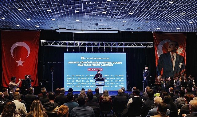 2040 Sürdürülebilir Kentsel Ulaşım Ana Planı Tematik Çalıştayı düzenlendi