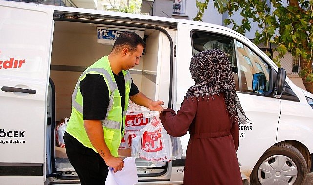 Büyükşehir’den çocuklara 773 bin 400 litre süt desteği