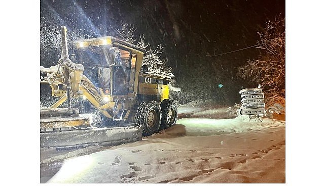 Kocaeli Büyükşehir’den kar teyakkuzu