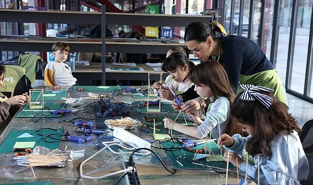 Nilüferli çocukların tatili dolu dolu geçiyor