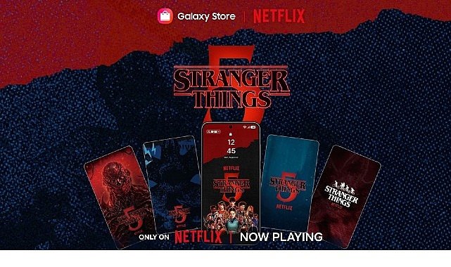 Upside Down geçidi sizi bekliyor: Samsung ve Netflix, Galaxy cihazlara özel “Stranger Things” teması sundu