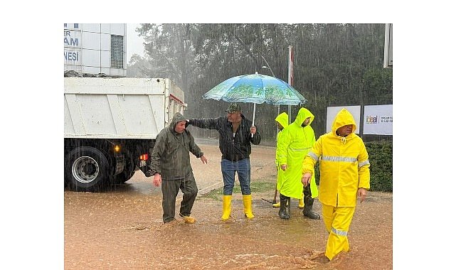 Yağışlar en çok Kemer’de