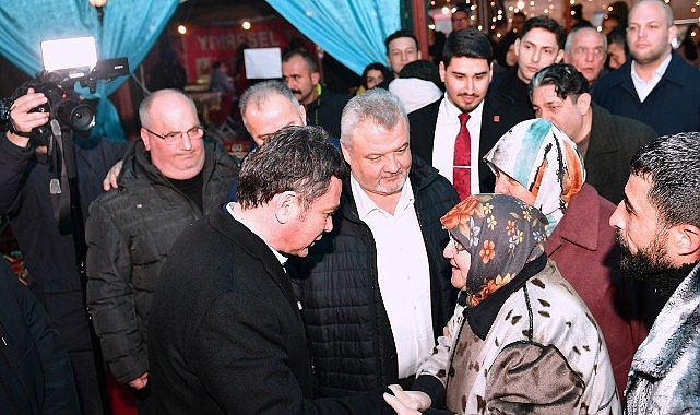 Başkan Erkan Aydın Ramazan Sokağı’nda Vatandaşlarla Buluştu