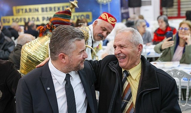 Başkan Görkem Duman Bucalılarla aynı sofrada buluştu