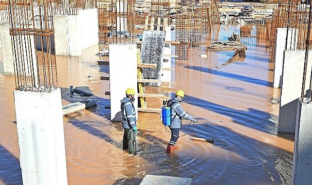 Büyükşehir’den haşere ve vektörlere karşı kış mücadelesi