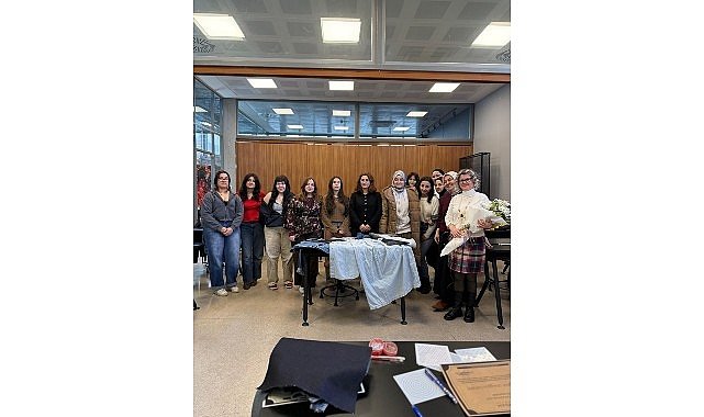 Japon tekniği ile nakış fikirlerini keşfettiler