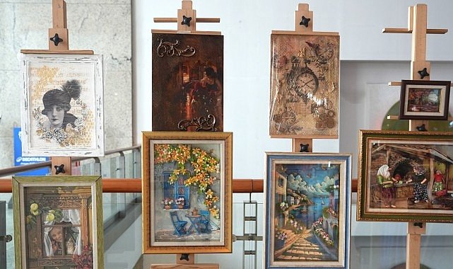 Keçiören’de Konukevi Sakinleri El Emeği Ürünlerini Sergiledi