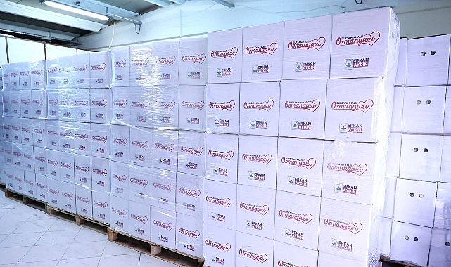 Osmangazi’de Ramazan Kolisi Dağıtımı Devam Ediyor