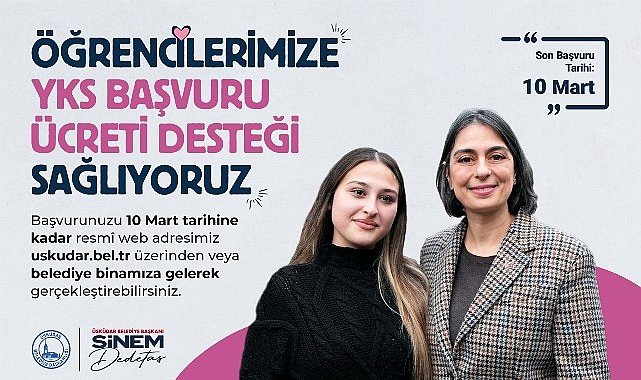 Üsküdar Belediyesi YKS Desteği