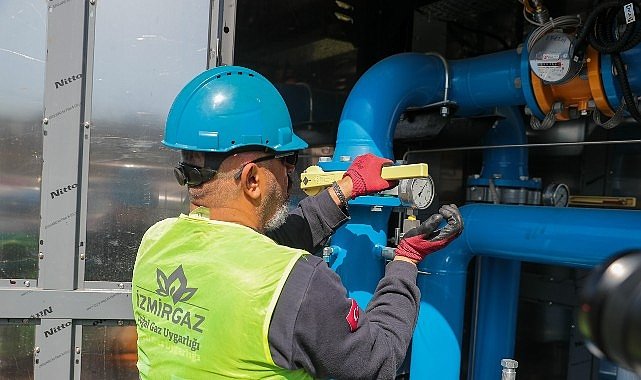 Aliağa’da Doğalgaz Ağı Genişliyor