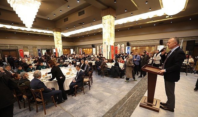 Başkan Büyükakın, Roman iftarına katıldı