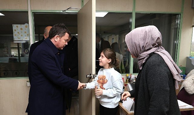 Başkan Erkan Aydın Personeliyle Tek Tek Bayramlaştı