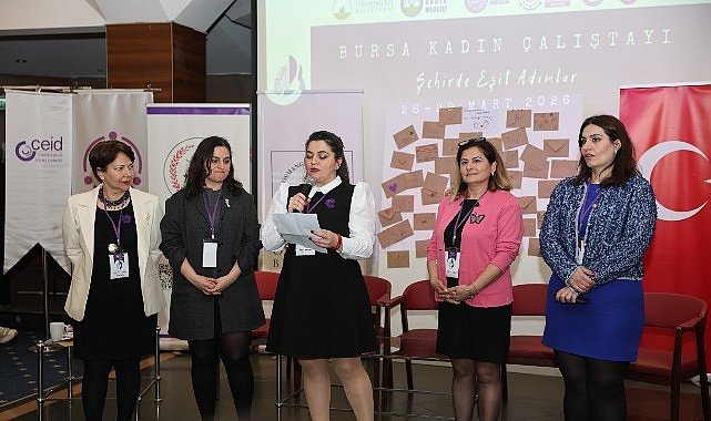 Bursa Kadın Çalıştayı’ndan Eşitlikçi Kent İçin Güçlü Yol Haritası