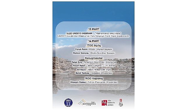 Didim Belediyesi Uluslararası Matematik Günü Etkinliğine Ev Sahipliği Yapıyor