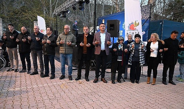 İftar sofrası Beldibi’nde kuruldu