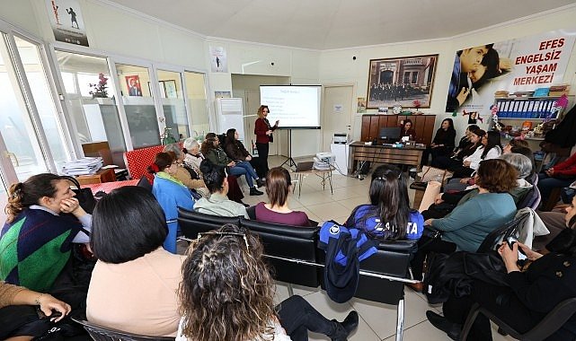 İzmir Büyükşehir Belediyesi’nden Kadınlara Sağlık Eğitimi