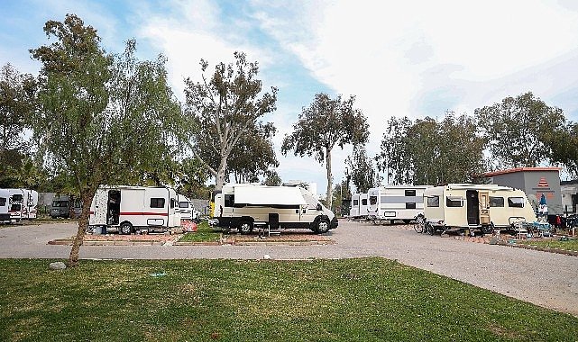 Karavan Park’ta bayram yoğunluğu