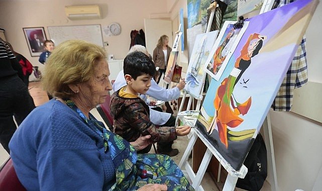 Konak’ın İleri Yaş Merkezi’nde bayram neşesi