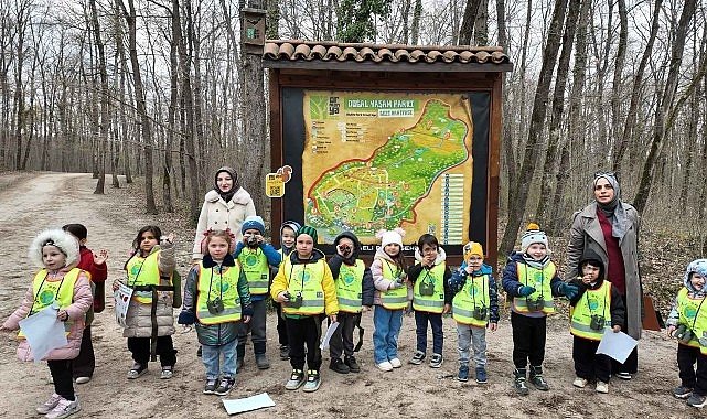 Lokomotif’in minikleri Ormanya’da doğayı keşfetti