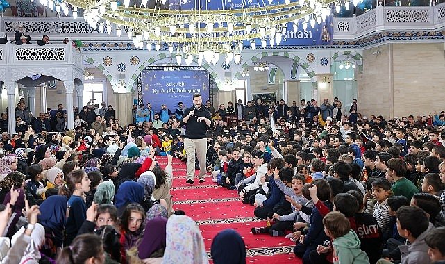 Selçuklu’da Sertaç Abi çocuklarla ‘Kardeşlik Buluşması’nda bir araya geldi