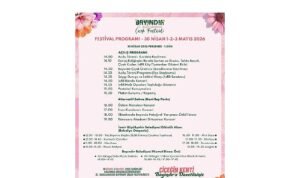 27. Uluslararası Bayındır Çiçek Festivali’nin Programı Belli Oldu
