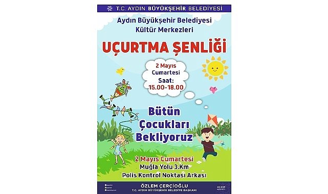 Başkan Çerçioğlu Tüm Çocukları Uçurtma Şenliğine Davet Etti