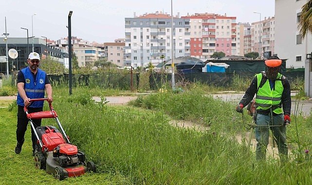 Buca’da bahar temizliği