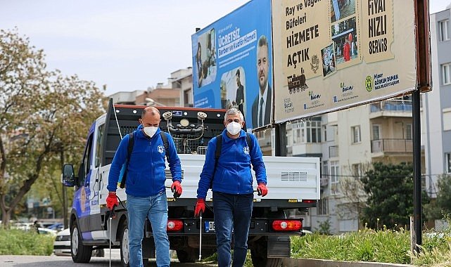Buca’da vektörle mücadele için ekipler sahada