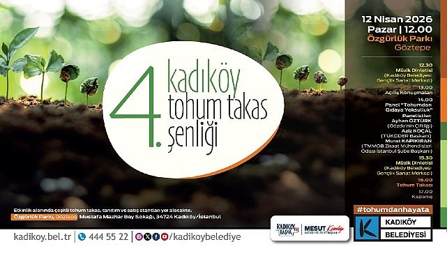 Kadıköy’de Tohum Takas Şenliği Başlıyor