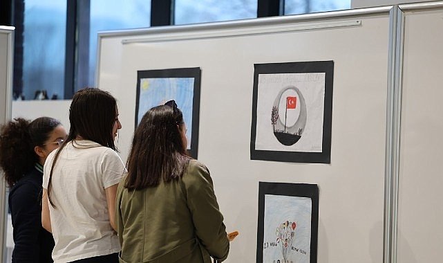 Kartepeli Minik Ellerin Eserleri Sanat Evi’nde Görücüye Çıktı