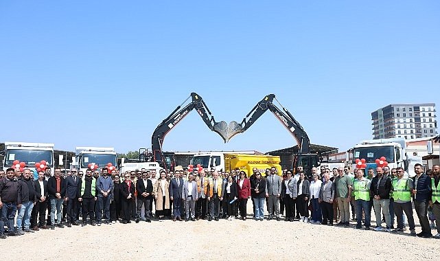 Nilüfer Belediyesi’nin yeni araçları yollarda